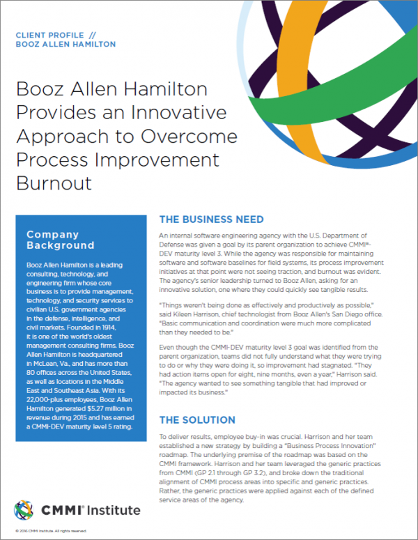 Booz Allen Client Profile
