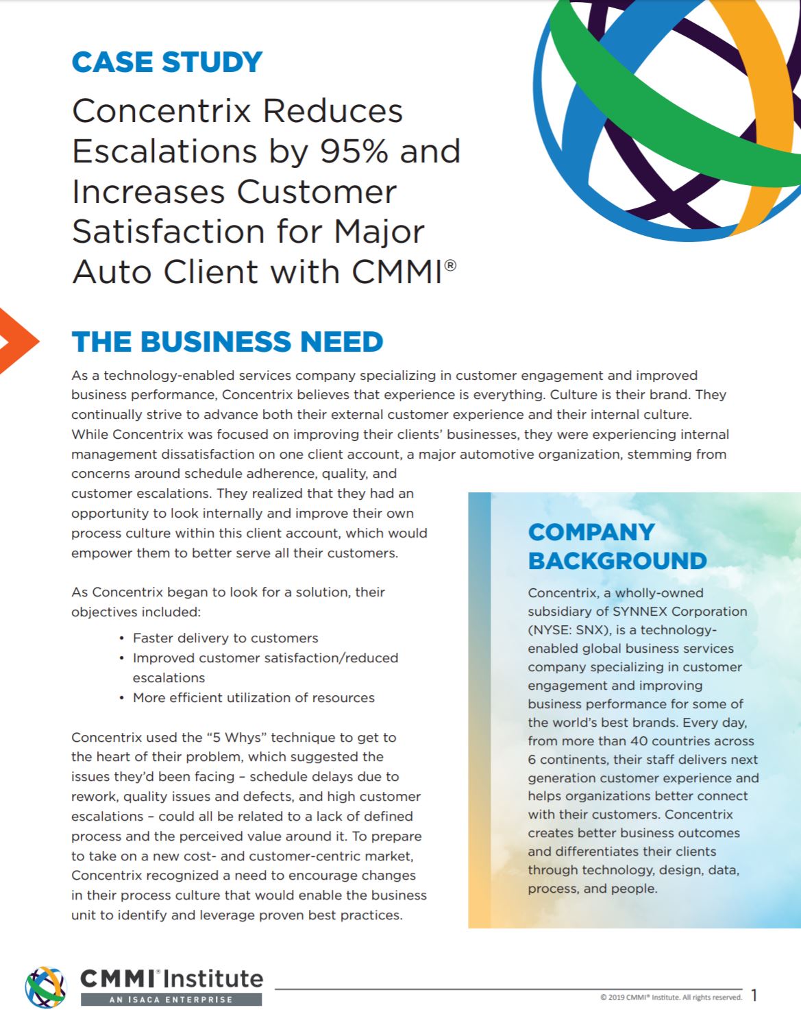 Concentrix Reduces Escalations by 95% and Increases Customer Satisfaction for Major Auto Client