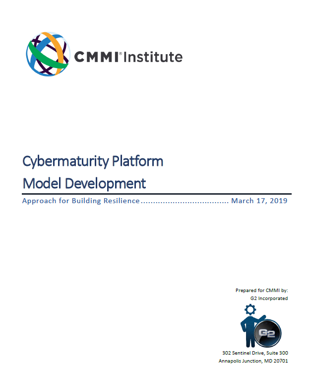 Cybermaturity Platform Model Development